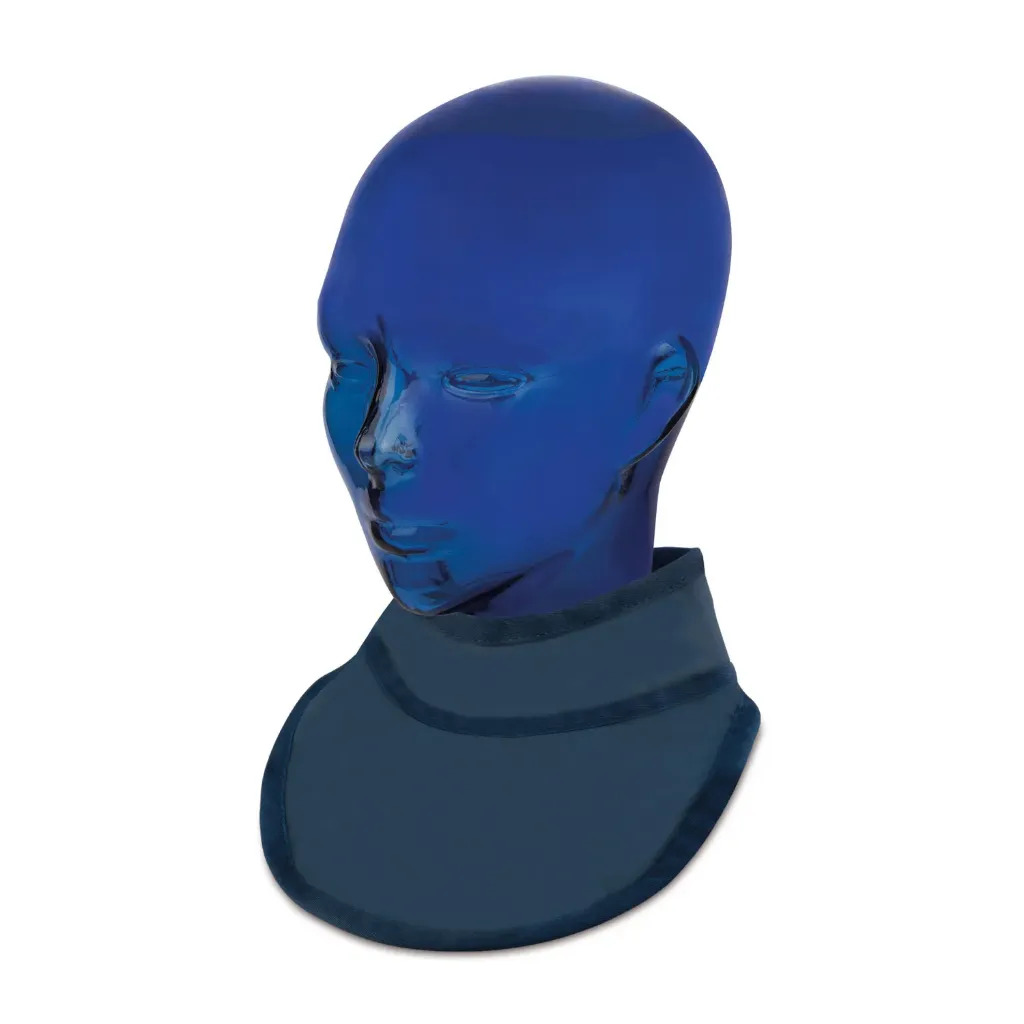 Protector de tiroides de protección radiológica azul, 0,5 Pb
