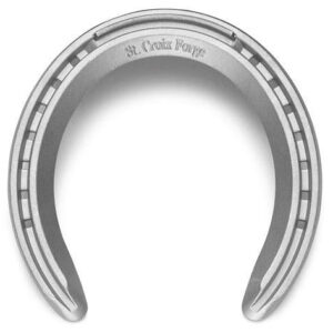Herradura de aluminio de carrera anterior nº 5 · 1 pestaña · modelo ST C · herraje para caballos