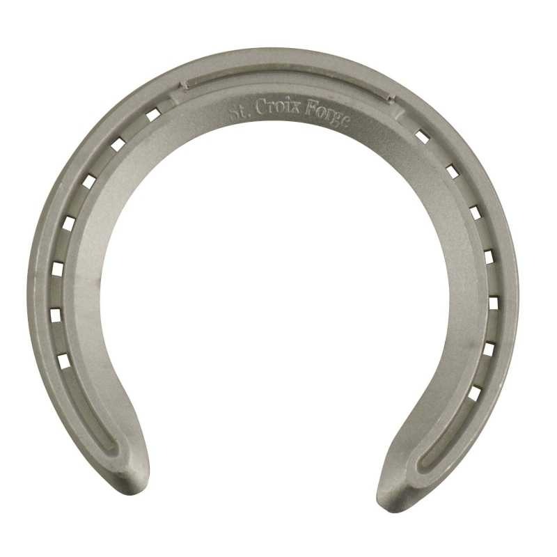 Herradura St Croix de aluminio tipo carrera, anterior nº 2 · herraje para caballos