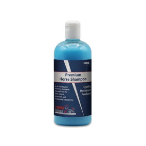 Champú premium Turfmasters 500 ml · higiene del pelaje para caballos