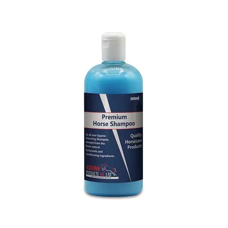 Champú premium Turfmasters 500 ml · higiene del pelaje para caballos