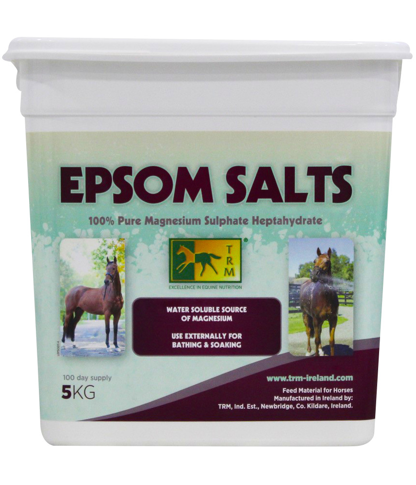 Epsom Salt 5 kg · sulfato de magnesio para caballos