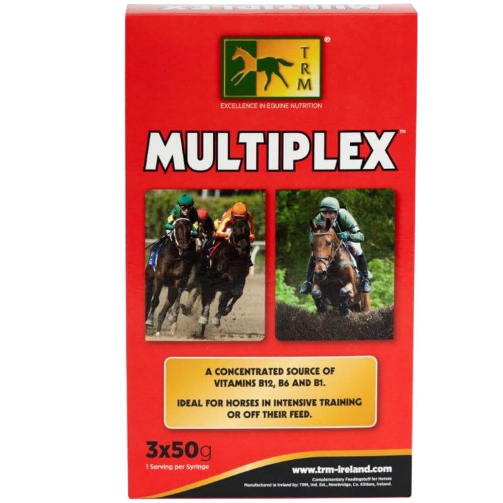 Multiplex Super Syringe 3 × 50 g · vitamina B para caballos