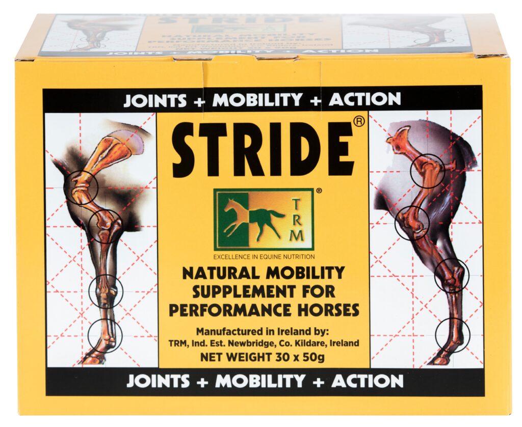 Stride 30 × 50 g · suplemento para la movilidad articular en caballos
