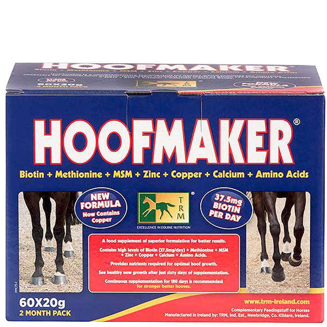 Hoofmaker Biotin S 60 × 20 g · suplemento para cascos de caballo