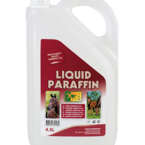 Liquid Paraffin 4,5 l · parafina líquida para caballos