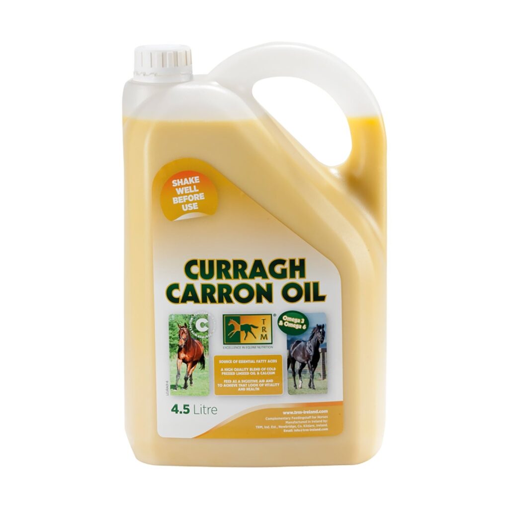 Curragh Carron Oil 4,5 l · aceite de linaza omega 3-6 para caballos