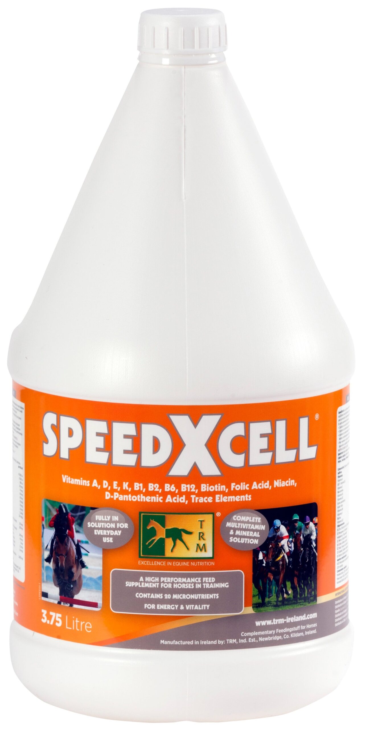 Speed X Cell 3,75 l · vitaminas y hierro para el rendimiento del caballo