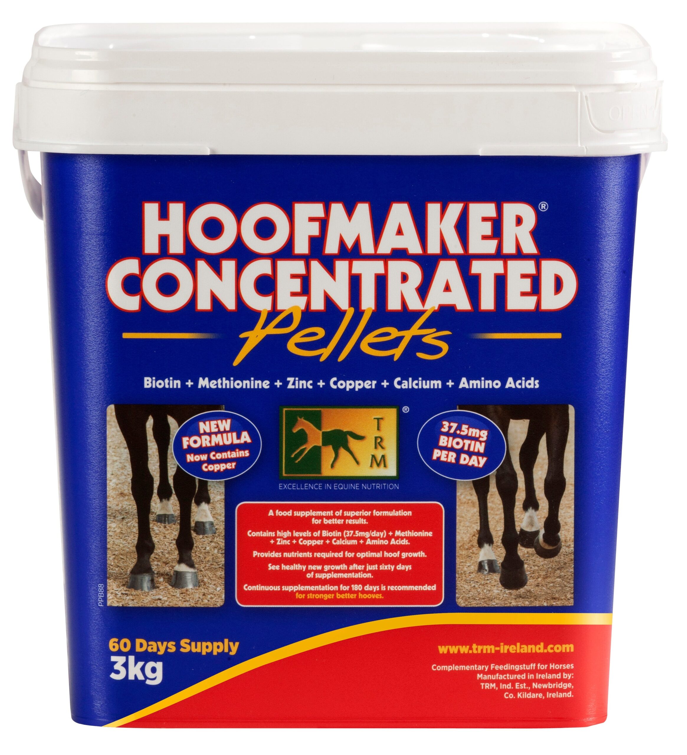 Hoofmaker Pellets 3 kg · suplemento para cascos de caballo