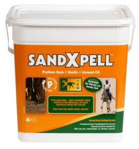 Sandxpell Pellets TRM 4 kg · suplemento digestivo para caballos con riesgo de arena