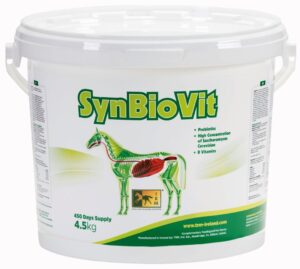 Synbiovit 4,5 kg · probiótico y prebiótico para la salud digestiva del caballo