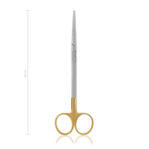 Tijera Metzenbaum curva 18 cm · disección fina para caballos