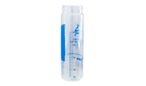Biberón recolector de semen Missouri Premium 250 ml para vagina artificial · reproducción equina