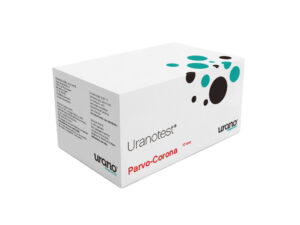 Uranotest Parvo-Corona 5 tests · test rápido para perros