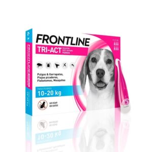 Frontline Triact perros 10-20 kg, 6 pipetas · fipronilo y permetrina