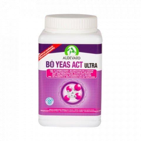 Bo Yea SACC Ultra 1,2 kg · levadura y prebióticos para la digestibilidad del caballo