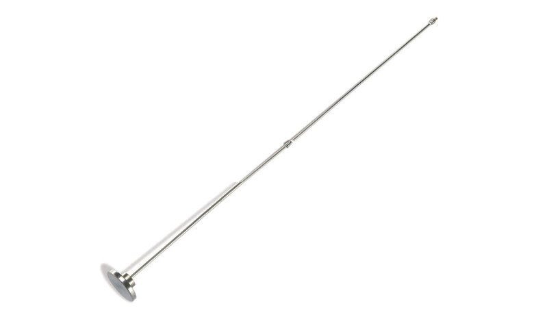 Estilete para inseminación MNT 75 cm de acero inoxidable