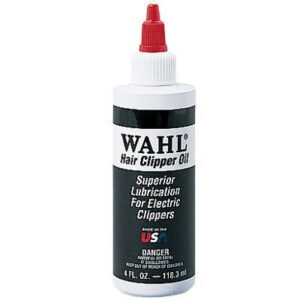 Aceite para cabezal de esquiladora Wahl 118,3 ml · lubricación de cuchillas para caballos