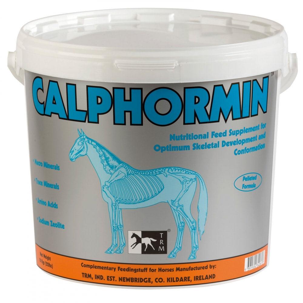 TRM Calphormin Refill 10 kg · suplemento mineral para el desarrollo esquelético del caballo