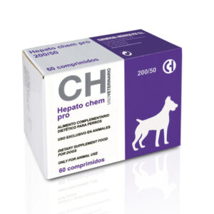 Hepato Chem Pro 200/50 60 comprimidos · suplemento para la función hepática de perros y gatos