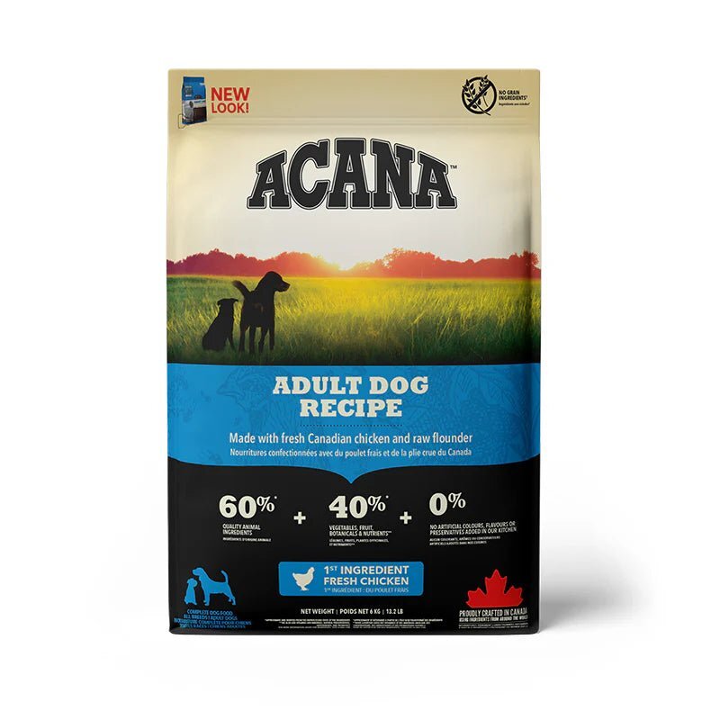 Acana Adult Dog Recipe 11,4 kg · pienso para perros adultos sin cereales