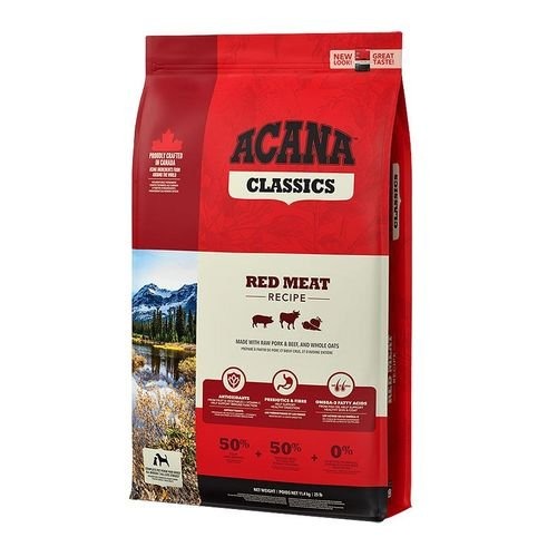 Acana Classic Red 14,5 kg · pienso para perros adultos con un 50 % de carne