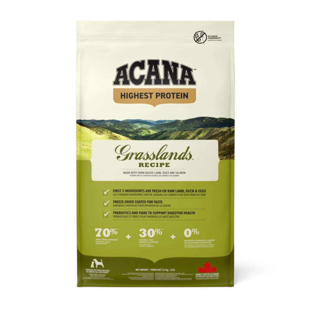 Acana Grasslands Recipe 2 kg · alimento premium para perros