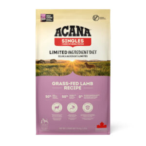 Acana Singles Grass Fed Lamb 2 kg · alimento de cordero para perros