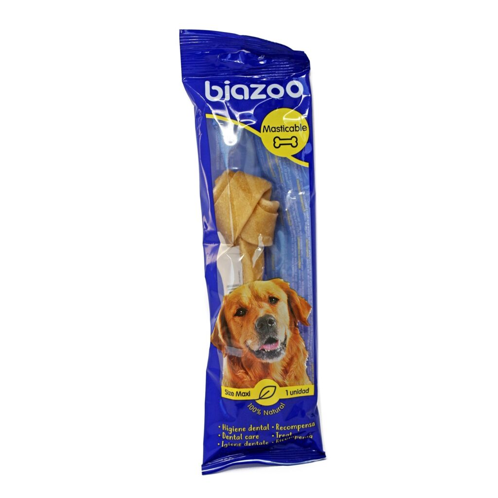 Hueso nudo 18 cm Biozoo · juguete masticable para perros