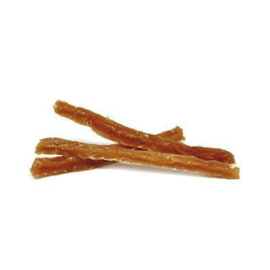Tiras de Pollo Desecadas Biozoo 500 g · snack de premio para perros y gatos