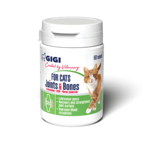 Gigi Suplemento Cats Joints & Bones 60 tabletas · articulaciones y huesos para gatos