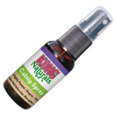 KONG Catnip Spray 60 ml · spray de hierba gatera para estimular a los gatos