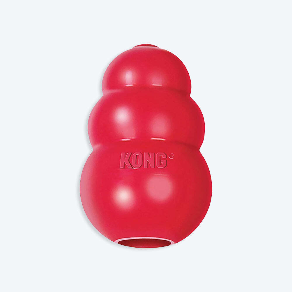 KONG Classic Extra Small · juguete de caucho botador para perros de mandíbula normal
