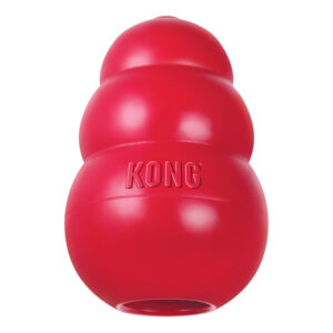 KONG Classic Small · juguete de caucho resistente para perros de hasta 9 kg