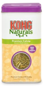 Catnip KONG Natural 28,3 g para estimular a los gatos · juego y enriquecimiento