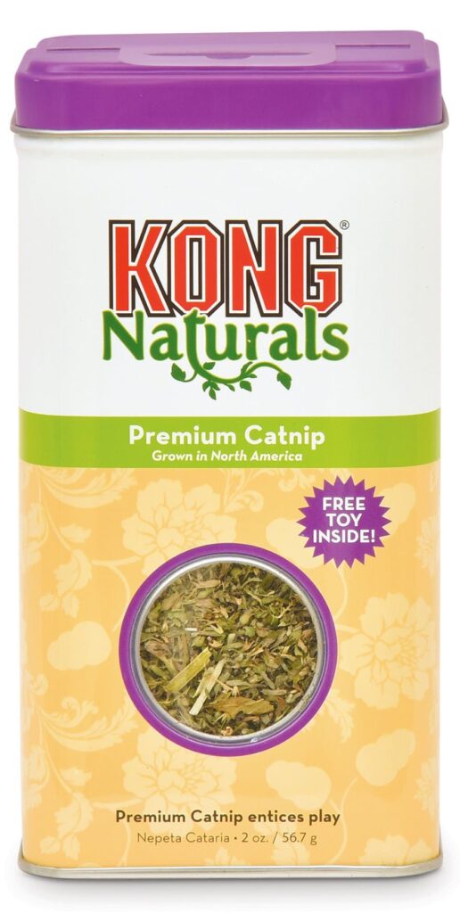Catnip KONG Natural 28,3 g para estimular a los gatos · juego y enriquecimiento