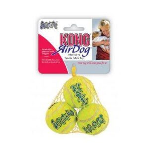 Pelotas Kong Squeaker Tennis Ball Small (pack de 3) · juguete para perros pequeños