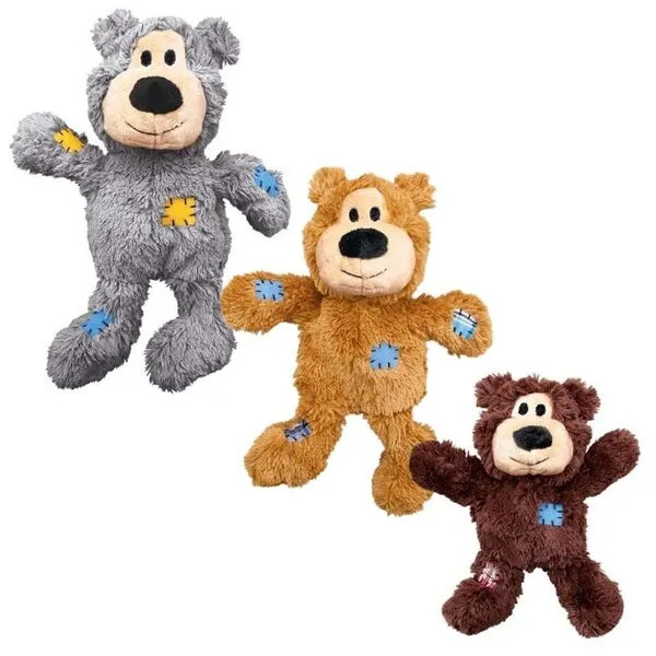 Kong Wild Knots Bear Small/Medium · oso de peluche con cuerda para perros