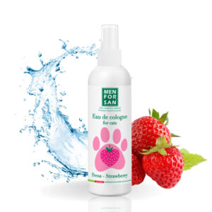 Agua de colonia fresa Menforsan · 125 ml para gatos