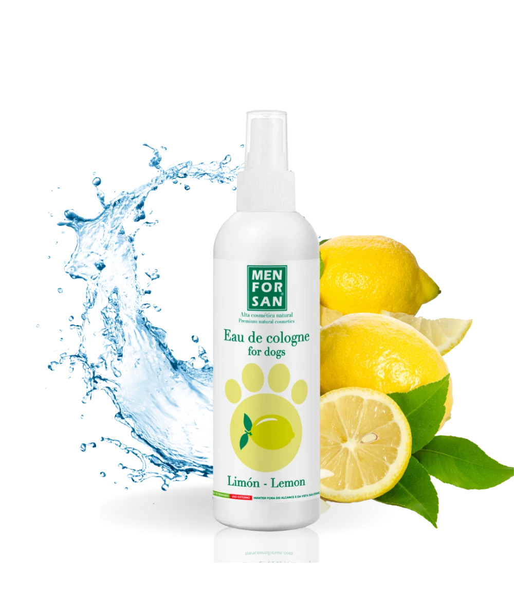 Agua de colonia limón Menforsan · 125 ml para perros