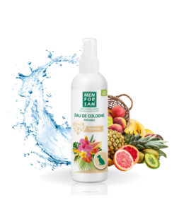 Agua de colonia tropical Menforsan · 125 ml para perros