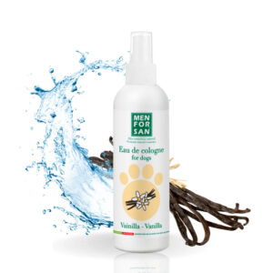 Agua de colonia vainilla Menforsan · 125 ml para perros