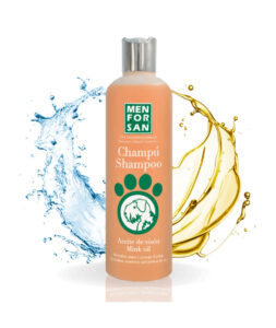 Menforsan Champú protector con aceite de visón 300 ml · pelaje seco o rojizo