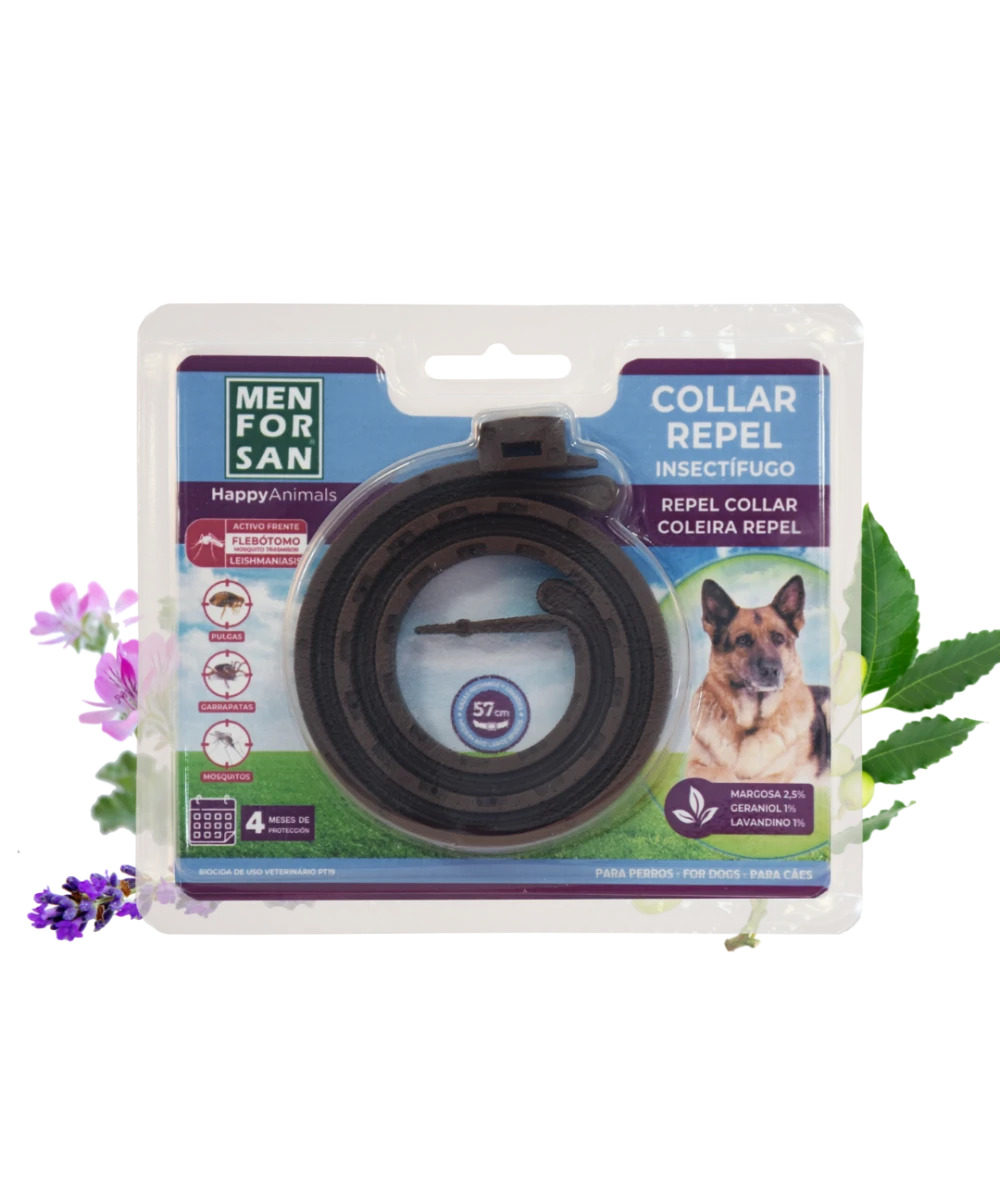 Menforsan Collar antiinsectos de margosa 60 cm · perros