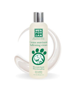 Menforsan Crema suavizante desenredante 300 ml · perros y gatos de pelo largo