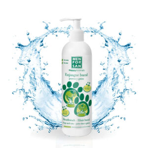 Menforsan Enjuague bucal antisarro 500 ml · higiene dental de perros y gatos