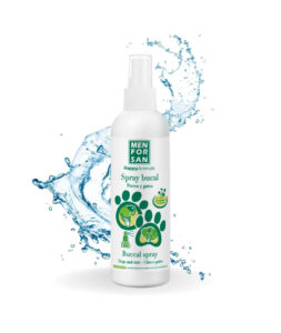 Menforsan Spray bucal perro y gato 125 ml · elimina el mal aliento con extractos naturales de menta