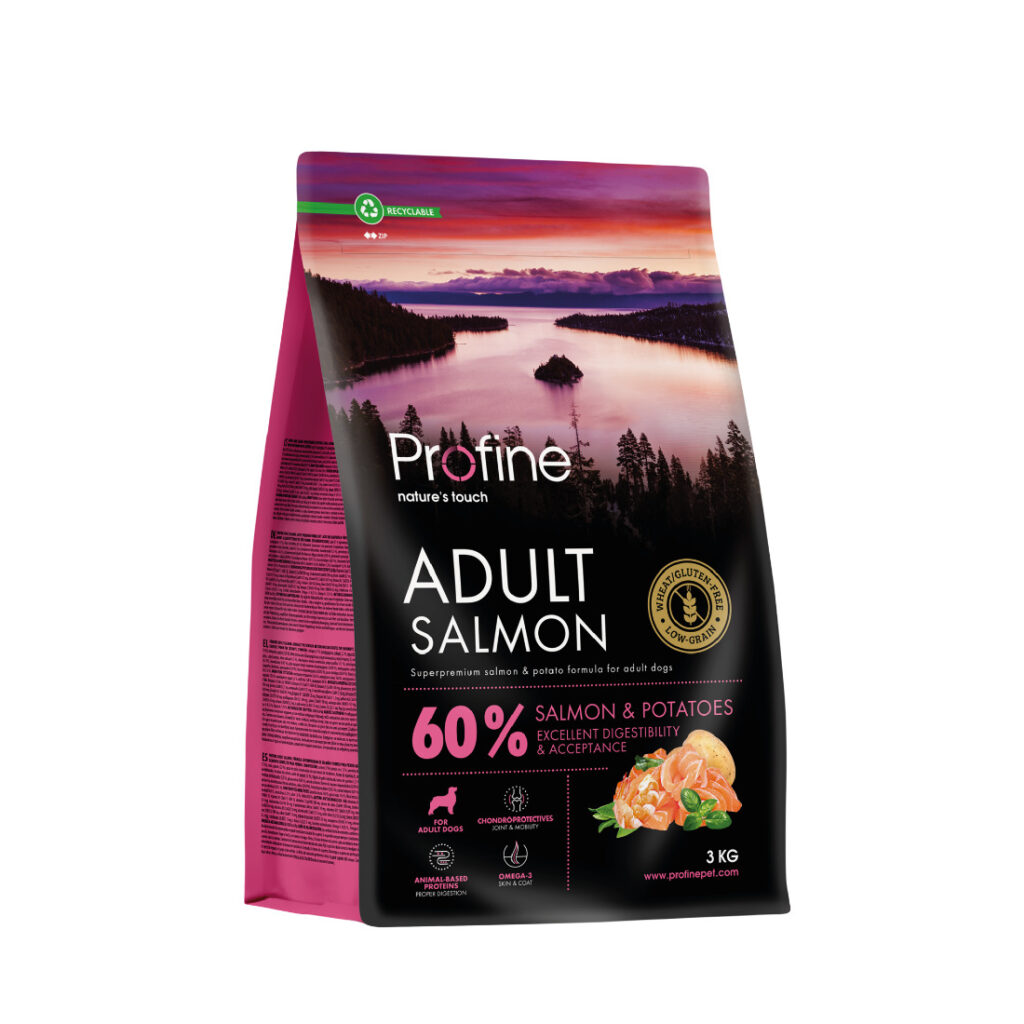 Profine Adult Salmon 3 kg · pienso premium para perros adultos con salmón