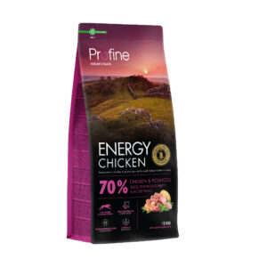 Profine Energy Chicken & Potatoes 12 kg · alimento para perros activos con pollo y patatas