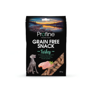 Profine Grain Free Snack Turkey 200 g · snack sin cereales con pavo para perros